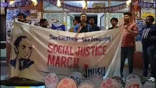 Comrade Nitish, SSS Councillor, JNUSU | Social Justice March | Ambedkar Jayanti | AISA-JNU