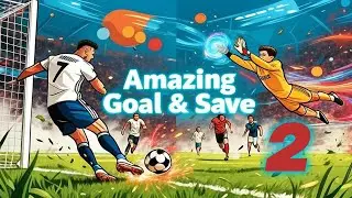 football amazing goal & save #football #footballmoments #soccer #fifasoccer #fifa