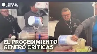 Pol&eacute;mica en Colorado: inspectora es grabada vertiendo lej&iacute;a sobre alimentos de un puesto ambulante