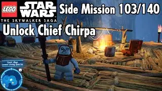 Flower Fetcher - Side Mission 103/140 Unlock Chief Chirpa. LEGO Star Wars: The Skywalker Saga