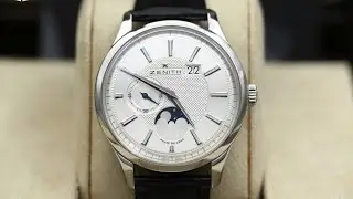 [ Review tr&ecirc;n tay ] Zenith Captain 03.2140.691/02.C498 Moonphase 