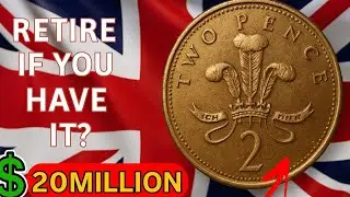 RARE 2 Pence Coins Are Worth A LOT of MONEY in the UK!Are Your OLD 2 Pence Coins WORTH FORTUNE in UK