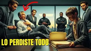 Señor… yo soy el nuevo dueño de esta empresa.” El millonario se rió… hasta descubrir quién era él.