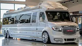 This $250K 2026 GMC SAVANA Limo Camper Is Like a PRIVATE JET on Wheels!