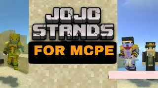 Anime version jojo bizzare adventure mod for Minecraft pocket edition