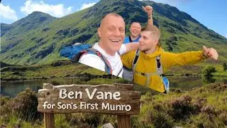 Ben Vane for My Sons first Munro