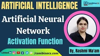 Artificial Intelligence | ACTIVATION FUNCTION & its TYPEs in Artificial Neural Network with UGC PYQs