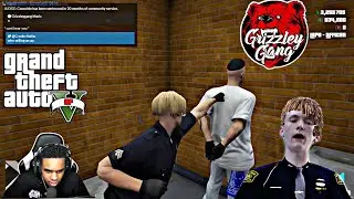YBN almighty jay Aka Officer B Rad Abusing His Authority!...*Very Hilarious* GTA V RP