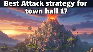 Best war strategy for clearing town hall 17 using dragon strategy|coc|clash of clan|royal champion