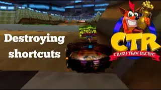 Read the plan of a player before he can execute | Online CTR competitive races #07