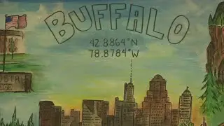 Local artist shares her love of Buffalo in a unique way