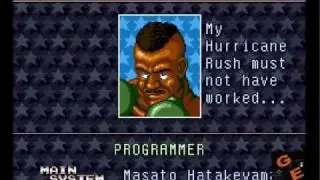 Super Punch Out last KO and ending
