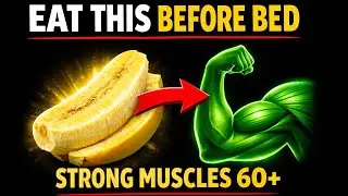 JUST 1 Fruit You Should Eat Before Sleep for Healthy Muscles | Healthy Aging Tips