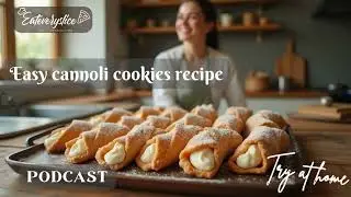 Easy Cannoli Cookies 🍪 | Italian-American Dessert Delight