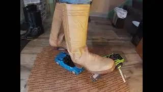 RARE Vintage Frye Campus Boots STOMP Toy Cars
