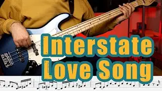 Interstate Love Song Bass Cover - Stone Temple Pilots [ Tab, Sheet Music ]