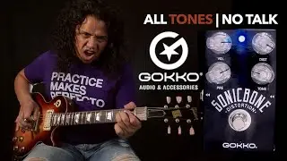 Gokko Audio Sonic Bone Distortion Pedal | All Tones, No Talk!