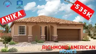 $535,000 | Anika Model by Richmond American Homes | 1,740 Sq Ft | Skye Canyon | Las Vegas New Homes