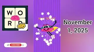 WordBrain Halloween Event November 1, 2025 Answer - All Parts | Full Gameplay & Solutions