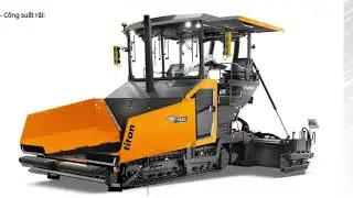 M&aacute;y Rải Thảm Asphalt AMMANN Titan ABG 6820 | C&ocirc;ng Suất 700 Tấn/Giờ | Xuất Xứ Đức