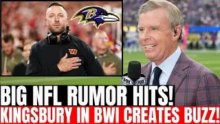 KLlFF WATCH: Kingsbury jet spotted at BWI &mdash; Baltimore buzzes with RUMORS | Ravens News