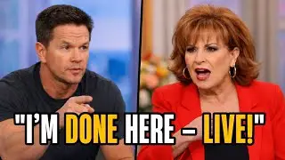 Joy Behar QUITS The View LIVE After Heated Clash With Mark Wahlberg