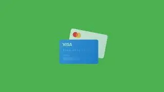 visa card green screen video