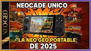 Unico Neocade La Neo Geo Portable Officielle en 2025 !