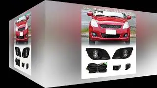 Car LED Fog Light Day Time Running DRL For Suzuki Swift 2011 2012 2013 2014 2015 2016 2017 Wire