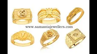 Gold Ring For Men | Latest Gold Gents Ring | Engagement Ring | Simple gold gents ring