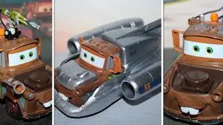Disney Store/Shop Cars on the Road Mater Set Unboxing - Super Speeder, Rumbler, Trip Versions