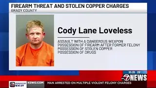 Man faces for assault, drug possession in Grady County case