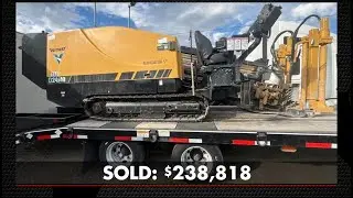 Construction Equipment Auction Results - January 7, 2026