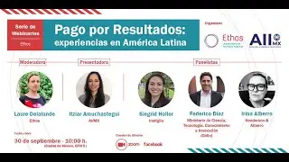 Pago por Resultados: experiencias en Am&eacute;rica Latina│Ethos