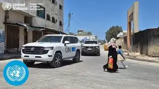 Convoy to North Gaza: How UNDSS Enables Safe Access