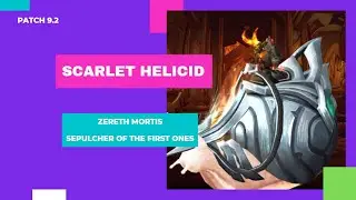 Zereth Mortis Mount schematics - Schematic Scarlet Helicid