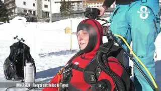 J'ai testé pour vous... la plongée sous glace à Tignes ! ❄️