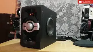 PHILIPS MMS2260B/94 60 W Bluetooth Home Theatre Bass Test Pt3 // The technoboy