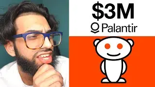 A Guy On Reddit Bought $3MILLION Worth of Palantir...