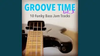 Vintage Groove Blues Bass Backing Track - A Minor