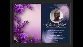 CLOVER HALL'S  FUNERAL SERVICE 4/1/26