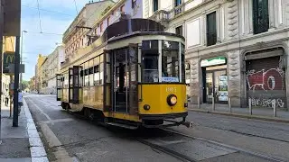 Italy, Milano, old Tram 07.2025. [4K]