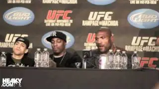 UFC 123 Post-Fight Press Conference Highlights