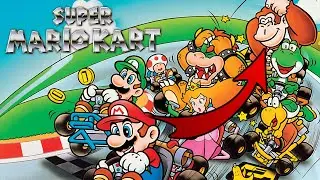 Donkey Kong trapaceiro!! Super Mario Kart