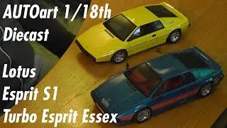 AUTOart Lotus Esprit S1 and Turbo Esprit Essex Edition Model Car Review