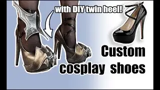 Making custom heels with 3dprinting for a Final Fantasy Fran cosplay