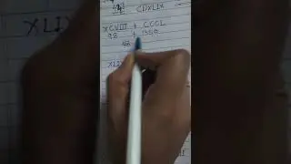 Scholarship/Maths/5th std/Roman no. Addition and subtraction 