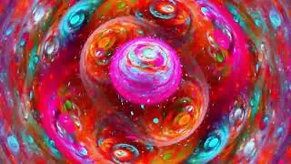 [10 Hours] Fractal Animations Electric Sheep - Video Only [ 4k ]