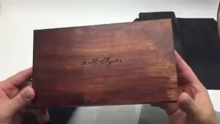 Что подарить на рождение и Видео обзор портмоне Wild Alligator
