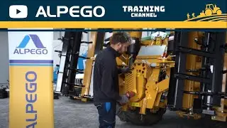 Speed gear change on ALPEGO power harrow